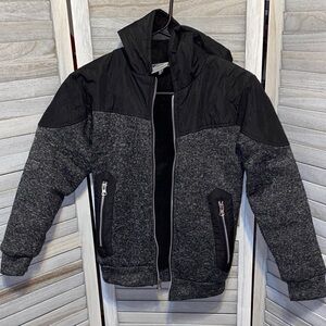 Kids Black and Gray Jacket